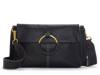 Livee Leather Crossbody Bag Black view