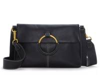 Livee Leather Crossbody Bag Black view