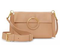 Livee Leather Crossbody Bag Sandstone Beige view