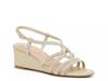 Tyssie Wedge Sandal Gold Metallic view