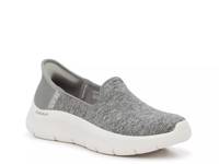Hands Free Slip-Ins GO WALK Flex Sneaker - Women's Grey/White view