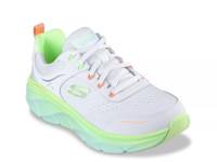 Relaxed Fit: D'Lux Walker 2.0 Neon Sites Sneaker - Women's White/Green view