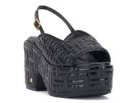 Elana Platform Sandal Jet Black view