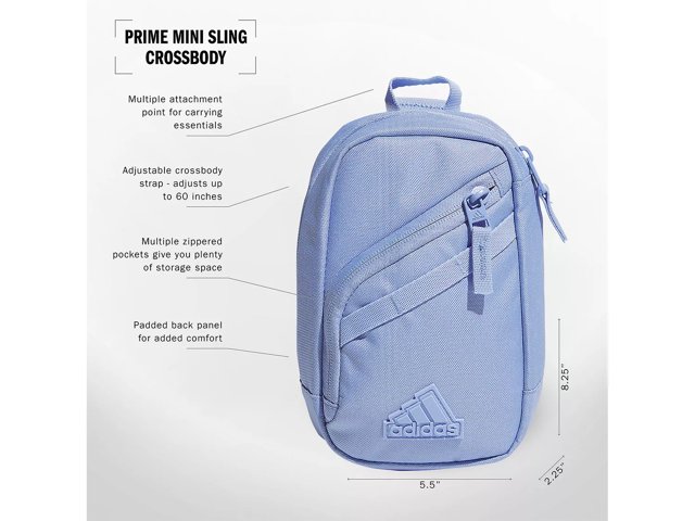 adidas Prime Mini Sling Backpack - Free Shipping | DSW