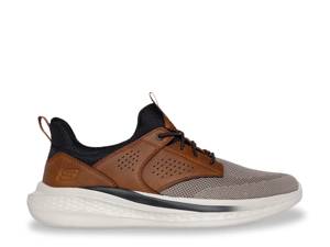 Featuring the men's Skechers Relaxed Fit Slade Breyer Sneaker.  Click to shop men's wide width Skechers at DSW Designer Shoe Warehouse