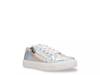 Kara Zipper Sneaker - Kids' Silver Iridescent view