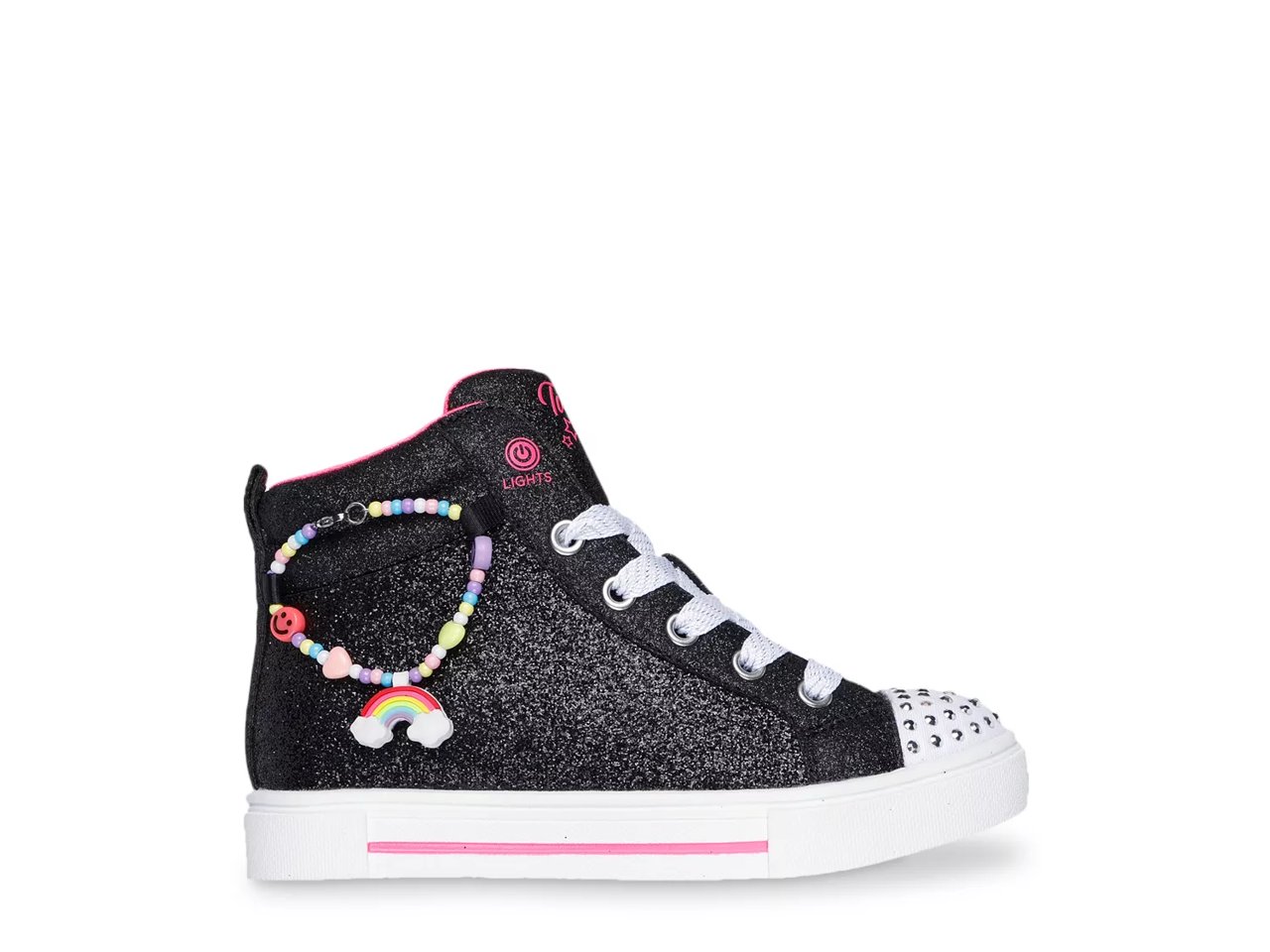 Twinkle Toes Twinkle Sparks Charm Bestie High-Top Sneaker - Kids'