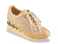 Jackpot Wedge Sneaker Gold Multicolor view