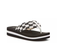 Baesal Platform Sandal Black/White view
