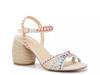 Kiesha Sandal Chalk Ivory/Multicolor view