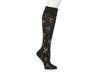 Wildflower&nbsp;Everyday Women’s Compression Knee Socks Black Floral Print view
