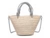 Straw Knot Handle Shoulder Bag Light Beige view