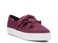 Point Slip Ballet Sneaker - Women's Burgundy view