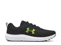 Charged Assert 10 Running Shoe - Men's Grey/Green view