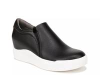 Time Off Wedge Sneaker Black Synthetic view