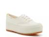 The Platform Lug Sneaker - Women's Egret/Gold view