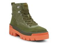 Soho Bootie - Women's Green/Coral view