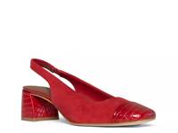 Amore Pump Red Suede view