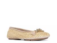 Raya Flat Beige Raffia view