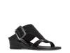 Vine Wedge Sandal Black view