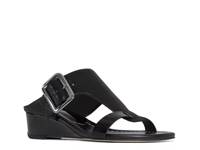 Vine Wedge Sandal Black view