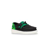 Wally Funk Gaming Slip-On - Kids' Black & Green view