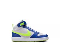 Court Borough Mid 2 Sneaker - Kids' White/Green/Blue view