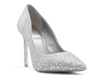 Aldo x Disney 100 Stessy Pump Silver Metallic view