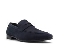 Wakith Penny Loafer Navy Suede view
