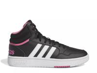 Hoops 3.0 Mid Sneaker -Women's Black view