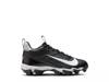 Alpha Menace 4 Shark Football Cleat - Kids' Black/White view