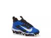 Alpha Menace 4 Shark Football Cleat - Kids' Royal Blue/White view