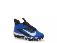 Alpha Menace 4 Shark Football Cleat - Kids' Royal Blue/White view