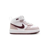Court Borough Mid 2 Sneaker - Kids' White/Pink view