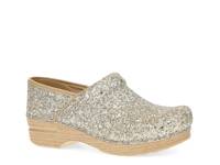 Professional Clog Gold Metallic Glitter view