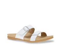 Justine Sandal White view