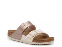 Arizona Sandal - Women's Rose Gold Metallic/White view