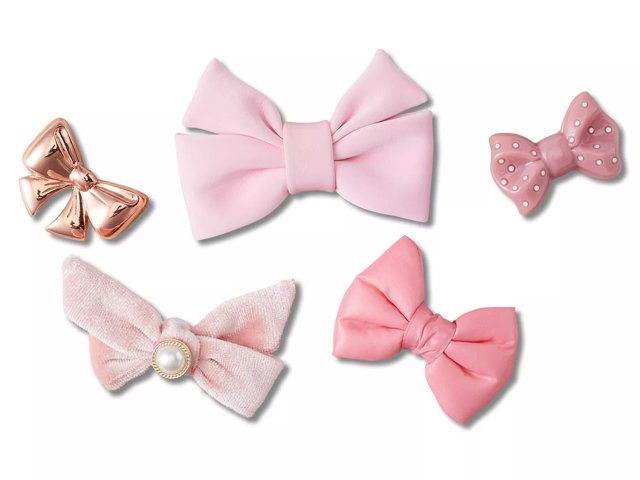Charming Bow Jibbitz Set - 5 Pack