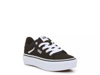 Seldan Platform Sneaker - Kids' Black/White view