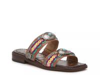 Hardyn Sandal Dark Bourbon Brown/Multicolor view