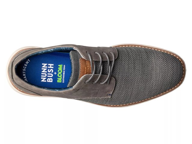 Nunn Bush Chase Knit Plain Toe Oxford - Free Shipping | DSW display picture 1