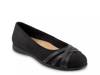 Daphne Slip-On Black Smooth Fabric view