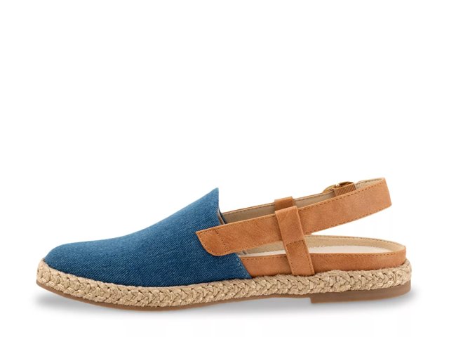 Paisley Espadrille Flat