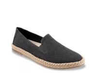 Poppy Espadrille Slip-On Black Textile view