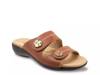 Ruthie Sandal Luggage Brown Leather view
