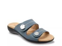 Ruthie Sandal Blue Leather view