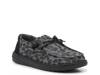 Wendy Leopard Sparkle Slip-On - Women's Grey/Black Leopard Print Glitter view