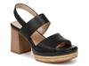 Holly Platform Sandal Black view