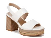 Holly Platform Sandal White view