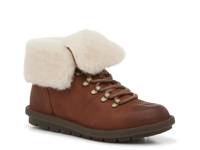 Blaine Shearling Bootie Dark Brown view